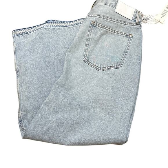 Aritzia Denim Forum The Coco High-Rise Maxi Denim Skirt Size 30 Waist New - Picture 4 of 8